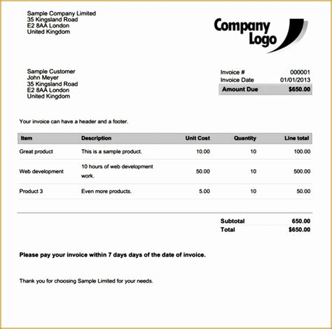 down payment invoice example|How to Write an Invoice for Payment: Guide from .